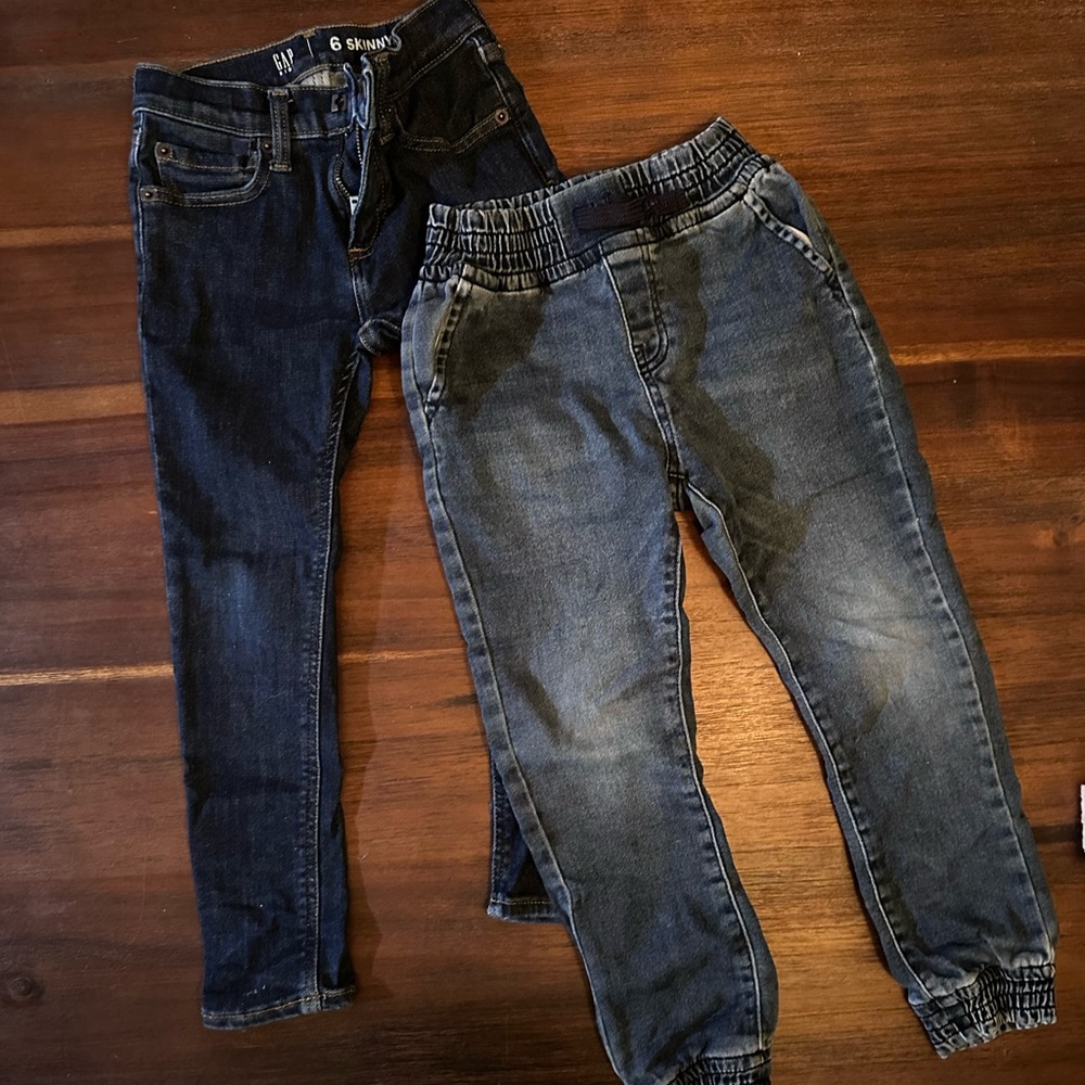 2 pair of Jeans Bundle Gap and Joe’s Boy Jeans 6 pants